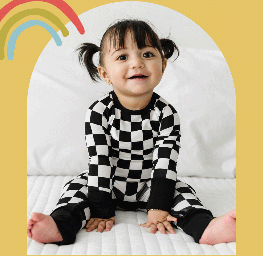 Little Sleepies What’s Black & White & Rainbow All Over? 🌈 Milled