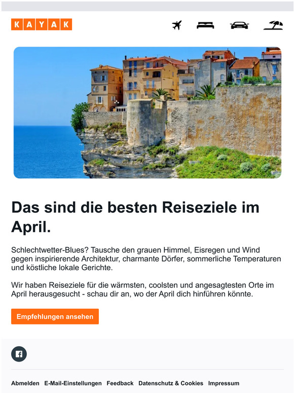 Bist du bereit, im April zu neuen Ufern aufzubrechen?