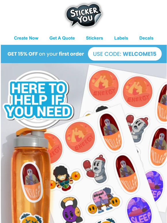 StickerYou Need design help? StickerYou has you covered. Milled