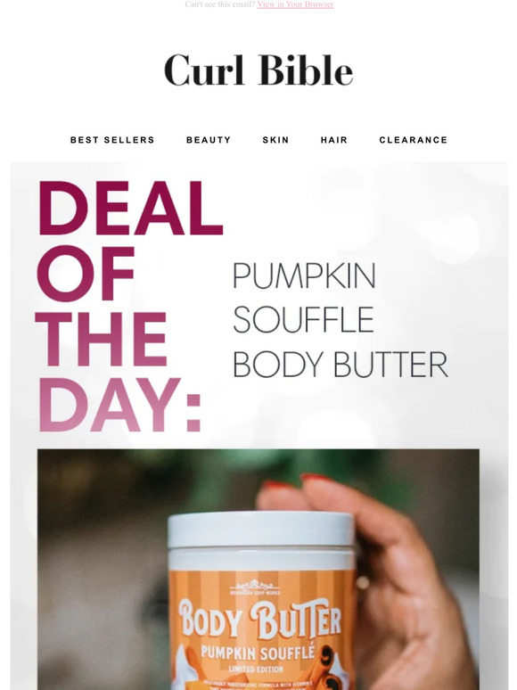 Last few left! Don't miss this heavenly body butter 😍