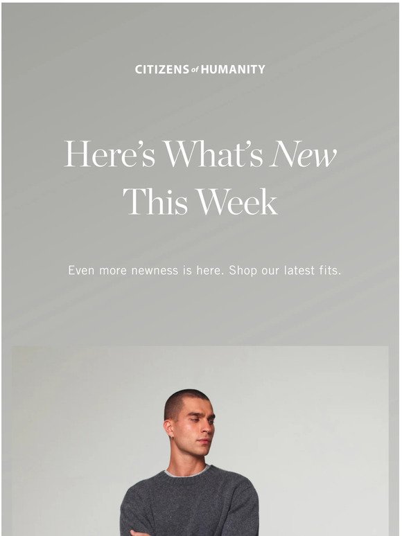 Here’s What’s New This Week in Men's