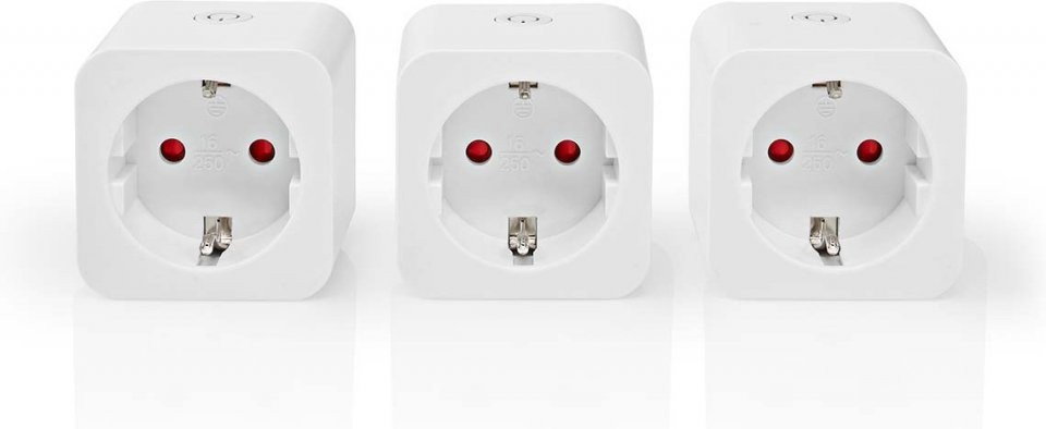 Image of Nedis WIFIP131FWT3 -älypistorasia, 16A 3680W 3 kpl
