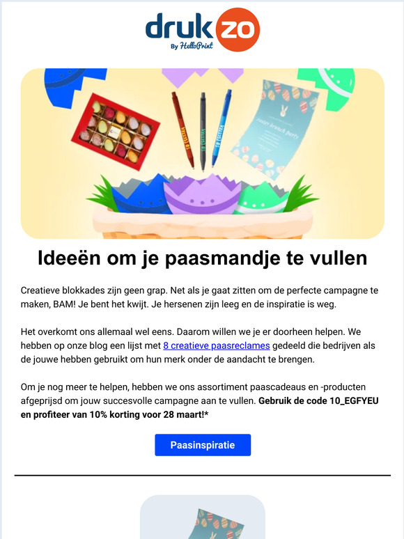 Inspiratie voor je paascampagne 🐰 🐰
