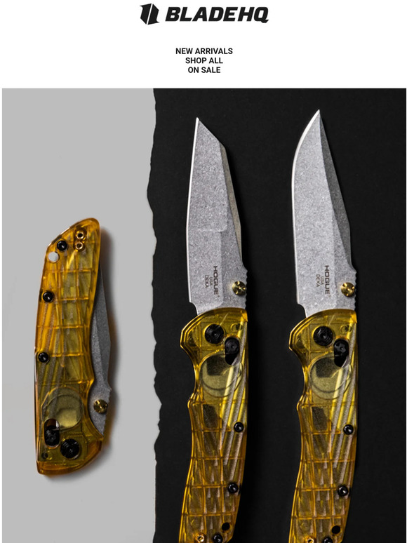 BladeHq Hogue Deka Now With Ultem & MagnaCut! Milled