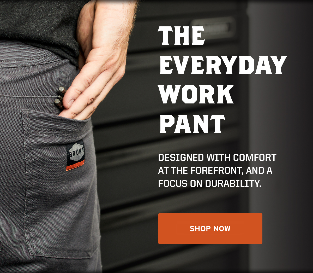BRUNT Workwear (US) The Everyday Work Pant Milled