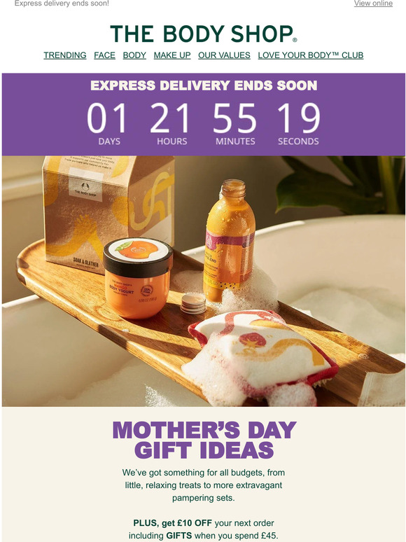 The Body Shop UK Take a look at what's inside this email don't