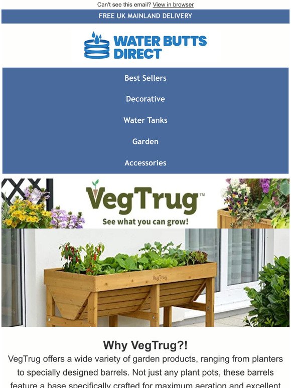 Create Your Own Veg & Herb Garden with VegTrug!🌱
