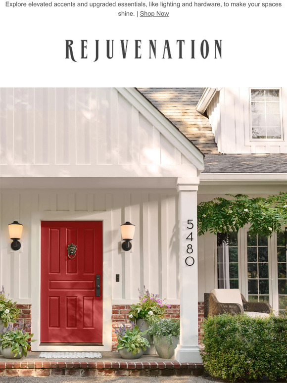 Rejuvenation Simple touches can turn your front porch and entryway