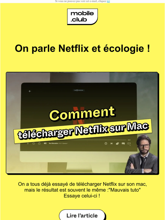 On parle Netflix et écologie !
