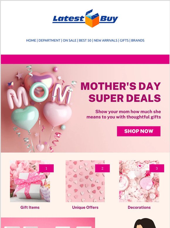 ... Don't Miss Out on these Limited Time Mother's Day Deals!