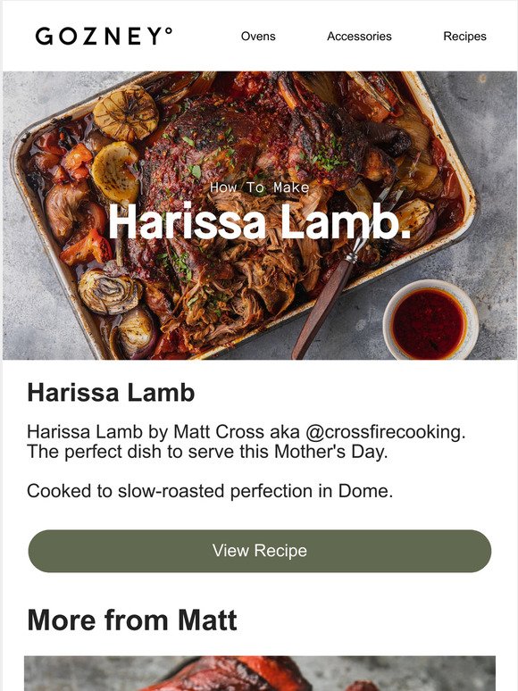Harissa Lamb by @crossfirecooking -