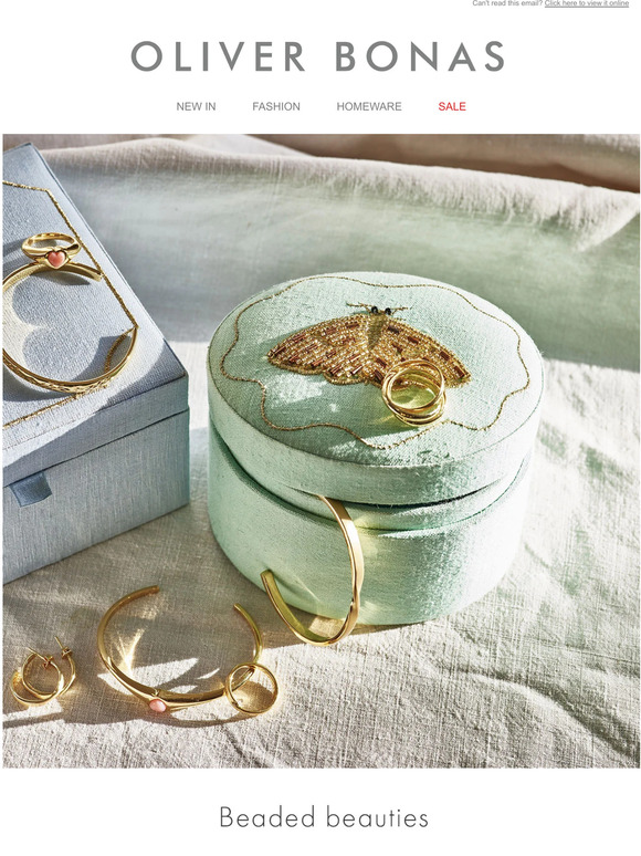 Oliver Bonas: For your treasures Jewellery storage Milled