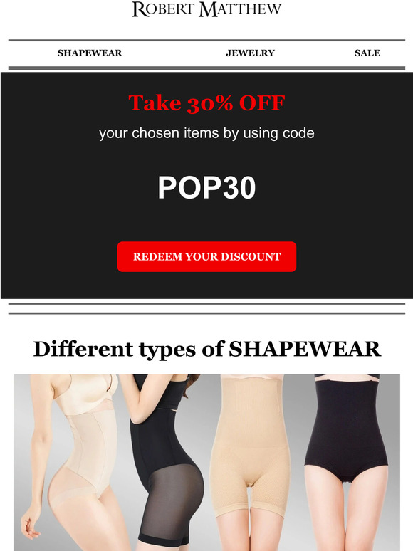 —, tips on choosing the best SHAPEWEAR & your 30% OFF code 👑