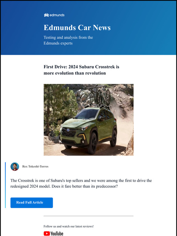 Car News Best compact SUVs, Subaru Crosstrek first drive