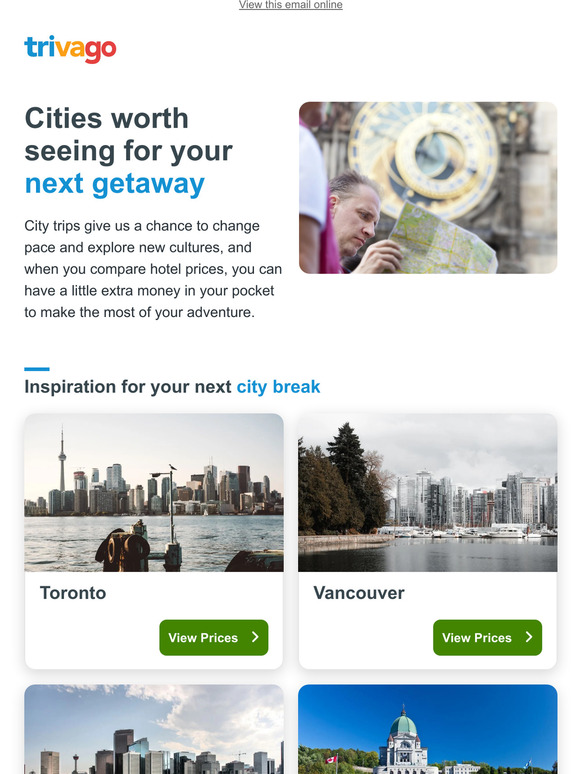 Save on your next city adventure