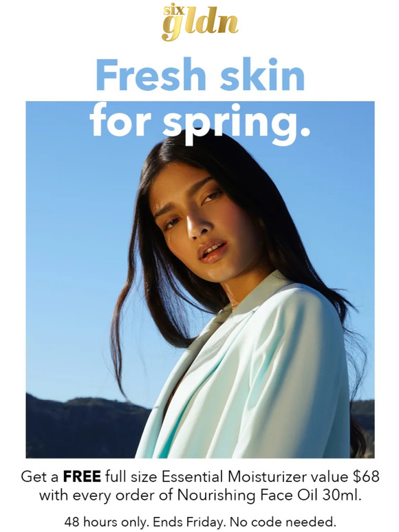 Get $68 of FREE moisturizer on us 😍