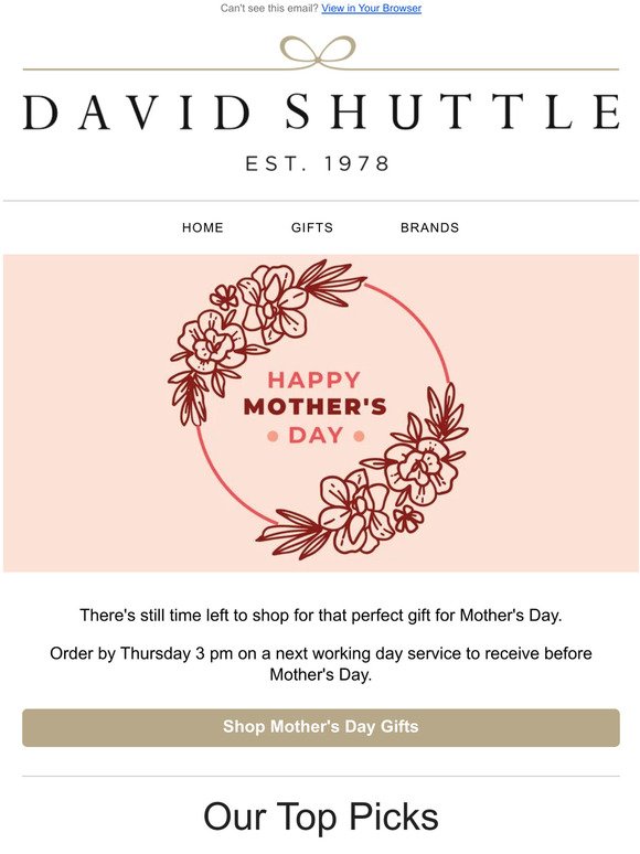 Last minute Mother's Day gift ideas |  It is not too late to get that special gift