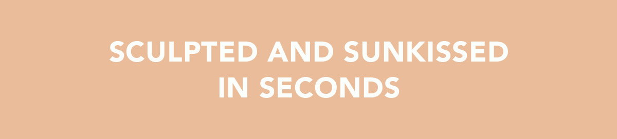 Sculpted in seconds