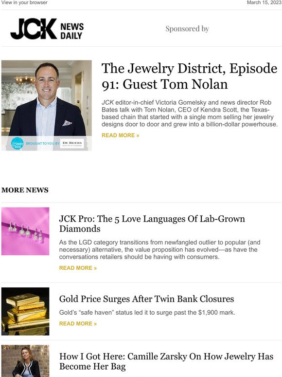 The Jewelry District, Episode 91: Guest Tom Nolan