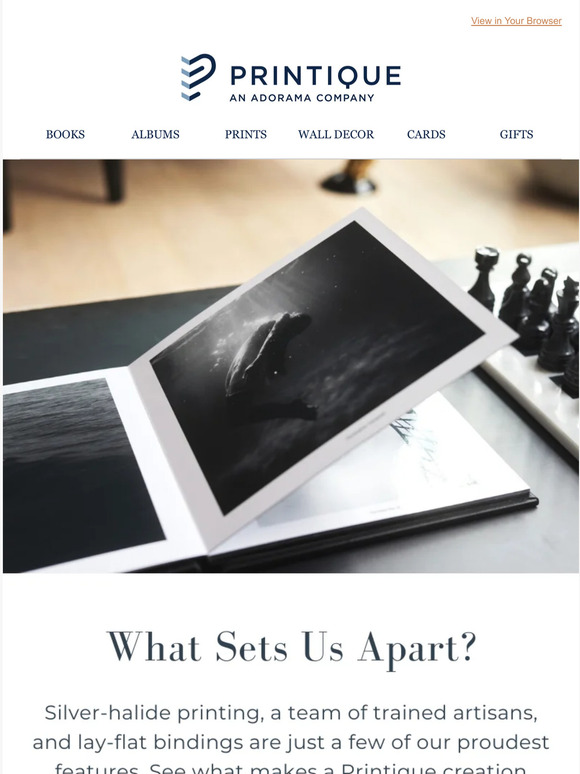 Hey, do you know what sets us apart?