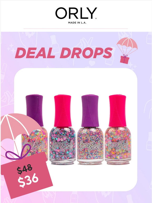Orly Deal Drop Alert A RARE Lisa Frank Discount Milled