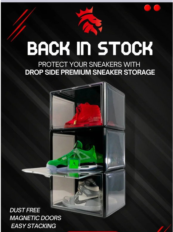 Cle Container Drop Yankee Kicks: Our Drop Side Containers are Back in Stock – Order Now ...