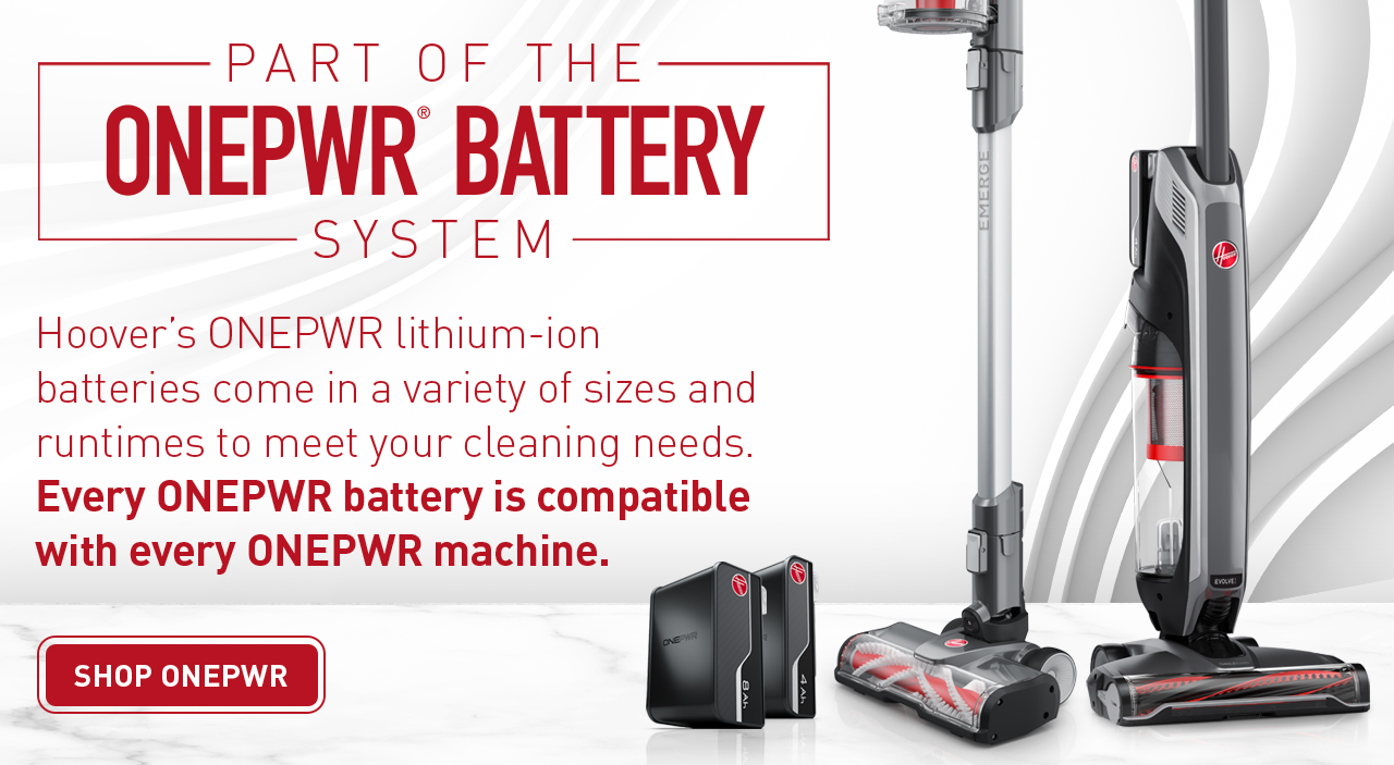 Hoover The ONEPWR® Emerge Complete is Here Milled