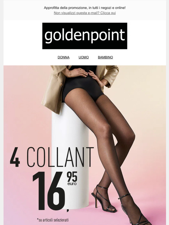 4 COLLANT a 16,95€! Scopri subito la promo ✨