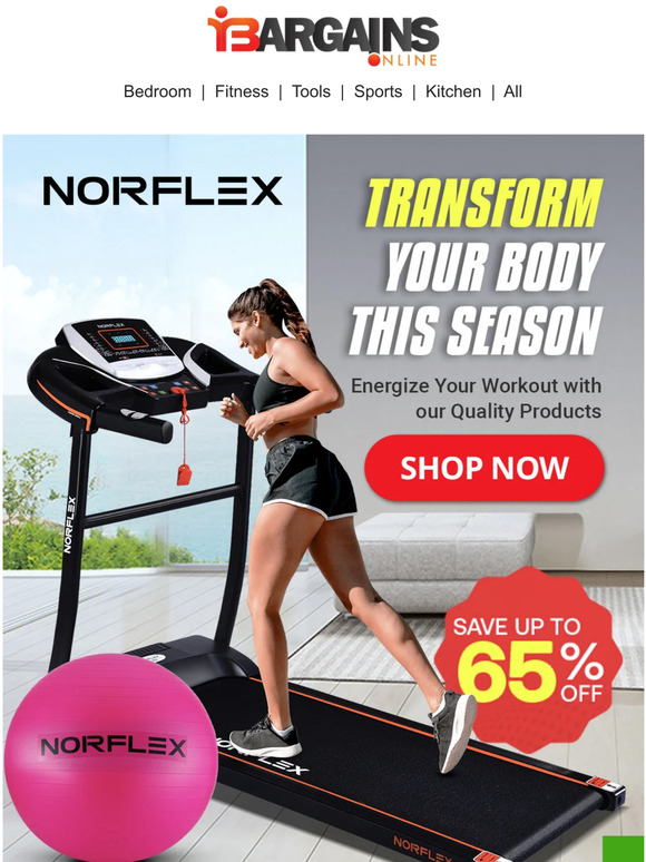 Norflex electric treadmill discount xr565e