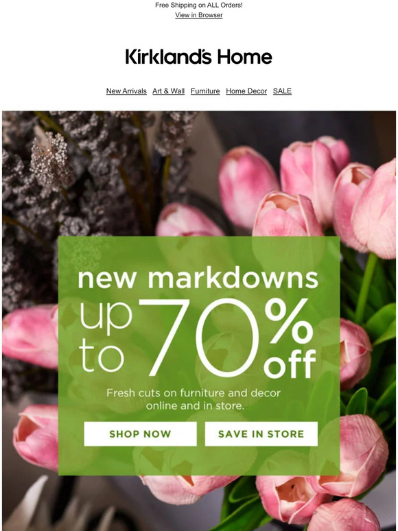 New Markdowns ➡ Up to 70% OFF!