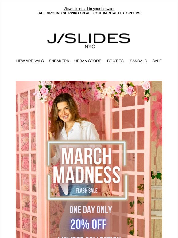 March Madness ONE DAY ONLY Sale