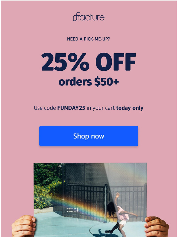 25% off is . . . . almost gone