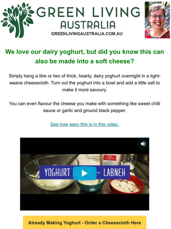 Making Cheese From Yoghurt