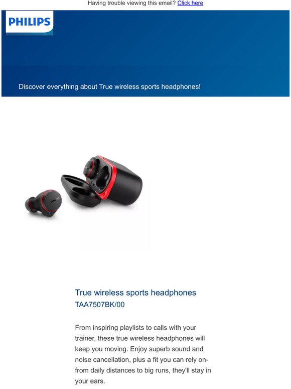 Discover everything about True wireless sports headphones