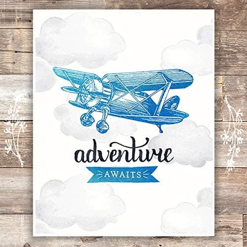 Adventure Awaits Art Print - 8x10