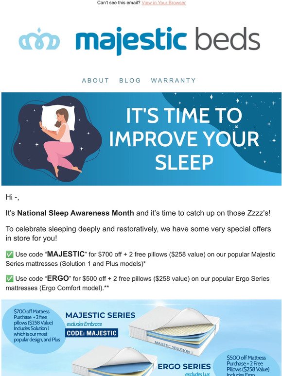 Invest in rest this Sleep Awareness Month. 💤