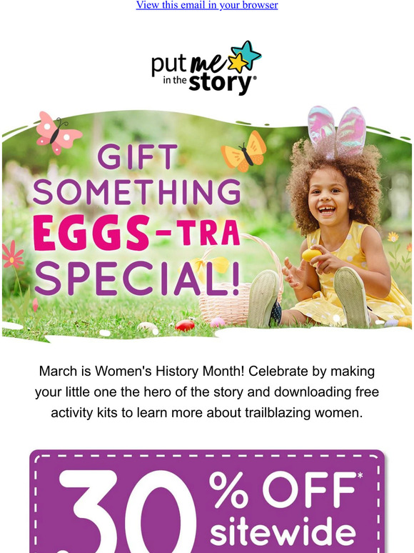 [📚30% OFF] Learn, grow, & gift great personalized books