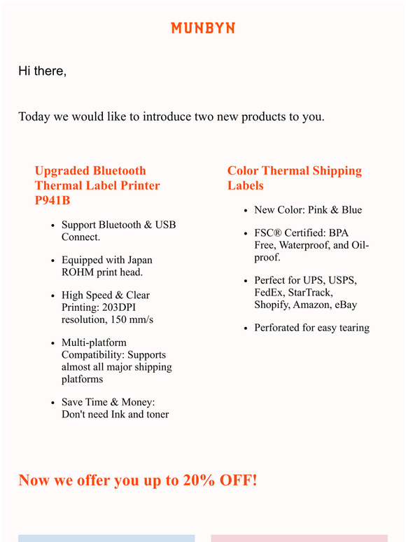 NEW ARRIVALS | 🌈Upgraded Bluetooth Thermal Label Printer
