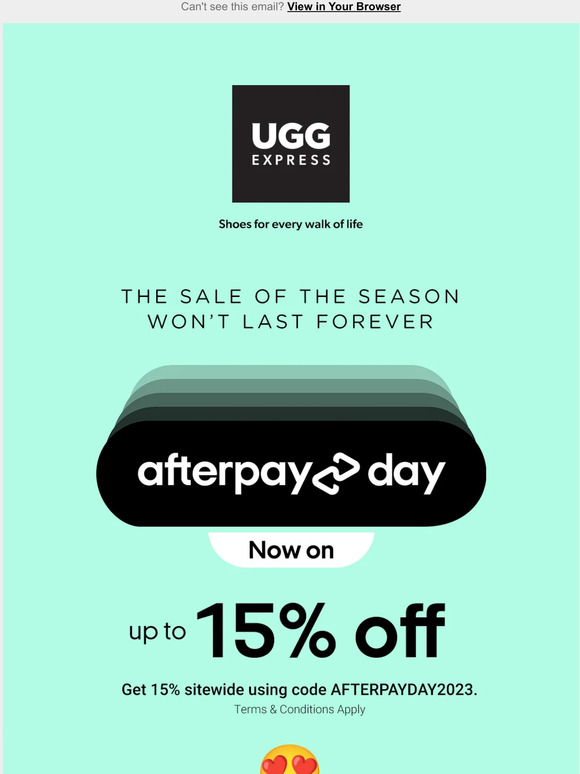 The Sale Of The Season Won’t Last Forever 😍