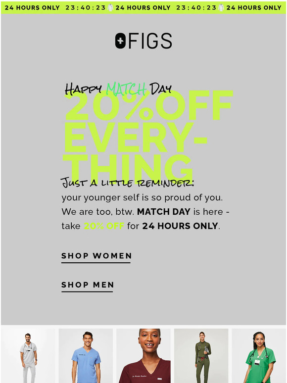 FIGS Happy Match Day! Milled