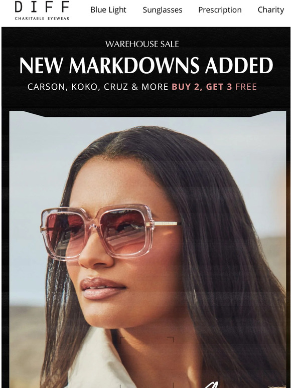 DIFF Eyewear Extra, Extra! Score Oversized Styles For Spring 💗 Milled