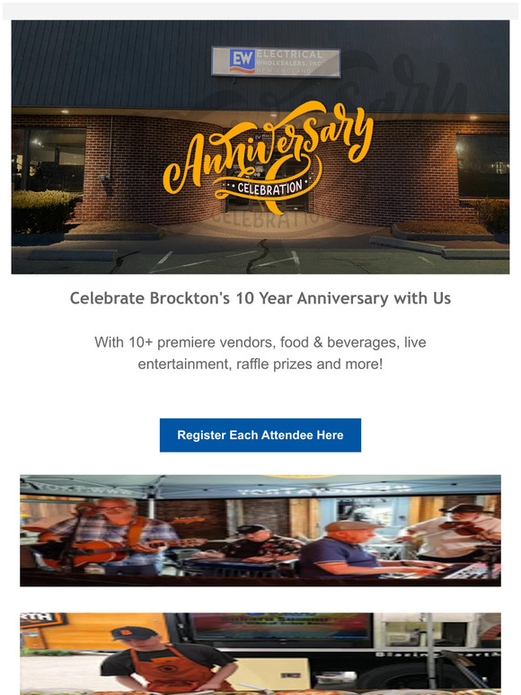 Celebrate EWNE's Brockton 10 Year Anniversary with us! 🎉