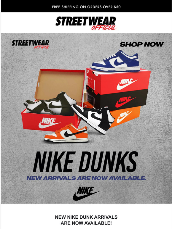 street market dunks