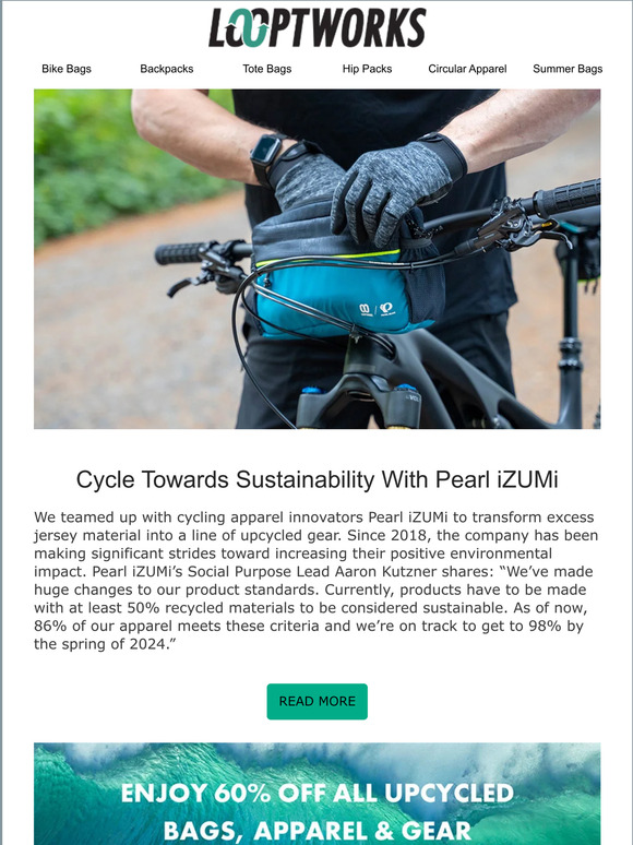 🚴 Pearl iZUMi Takes On Climate Change
