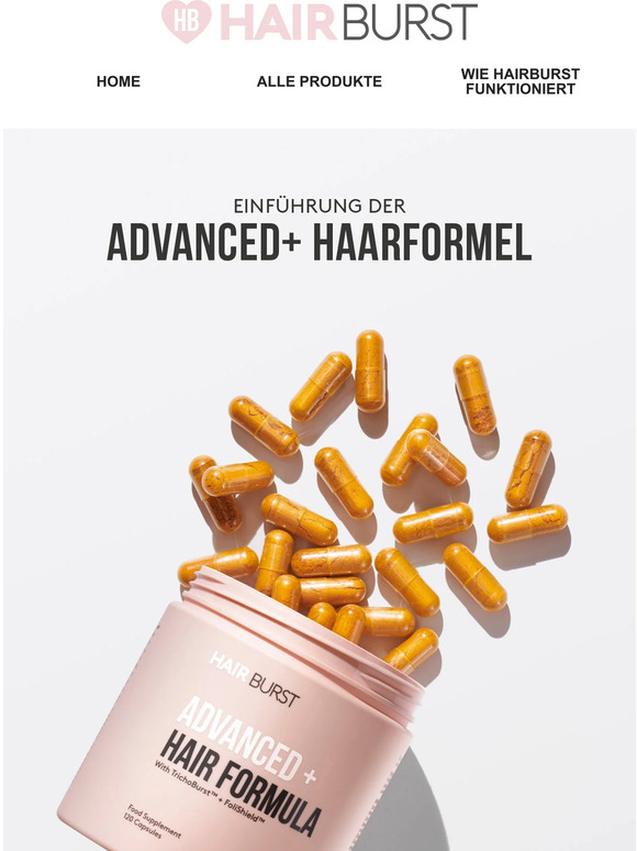 Eröffne den Frühzugang für deine Advanced+ Hair Formula