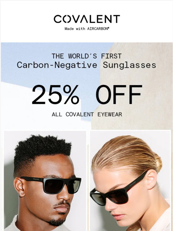 25% OFF ALL COVALENT EYEWEAR