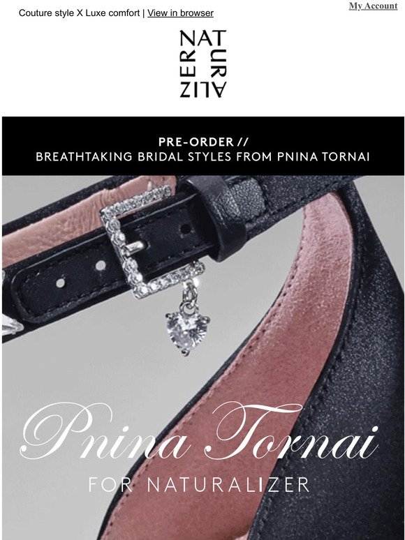 PRE-ORDER NOW // Captivating bridal styles from Pnina Tornai