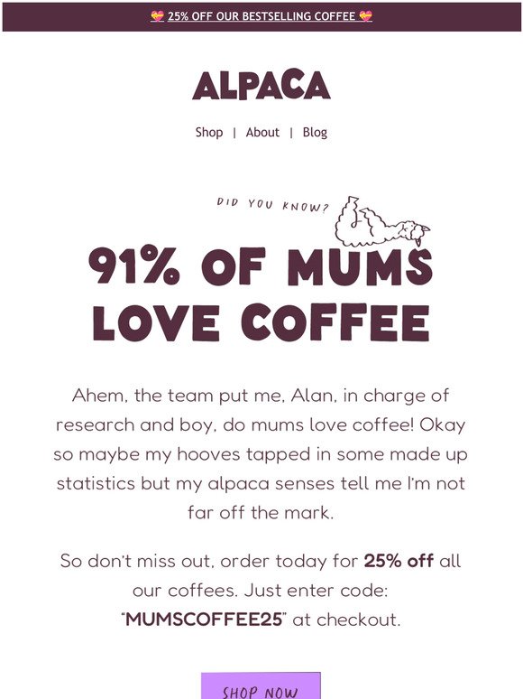 The surprising statistic about mums  👀