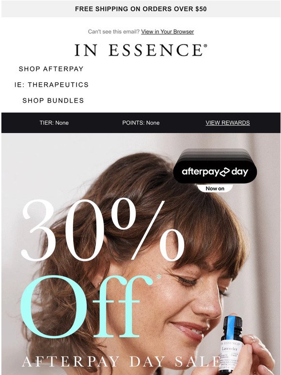 Afterpay 30% Off Ending Soon!
