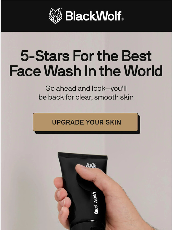 Black Wolf Nation 5Stars for our Charcoal Face Wash Milled